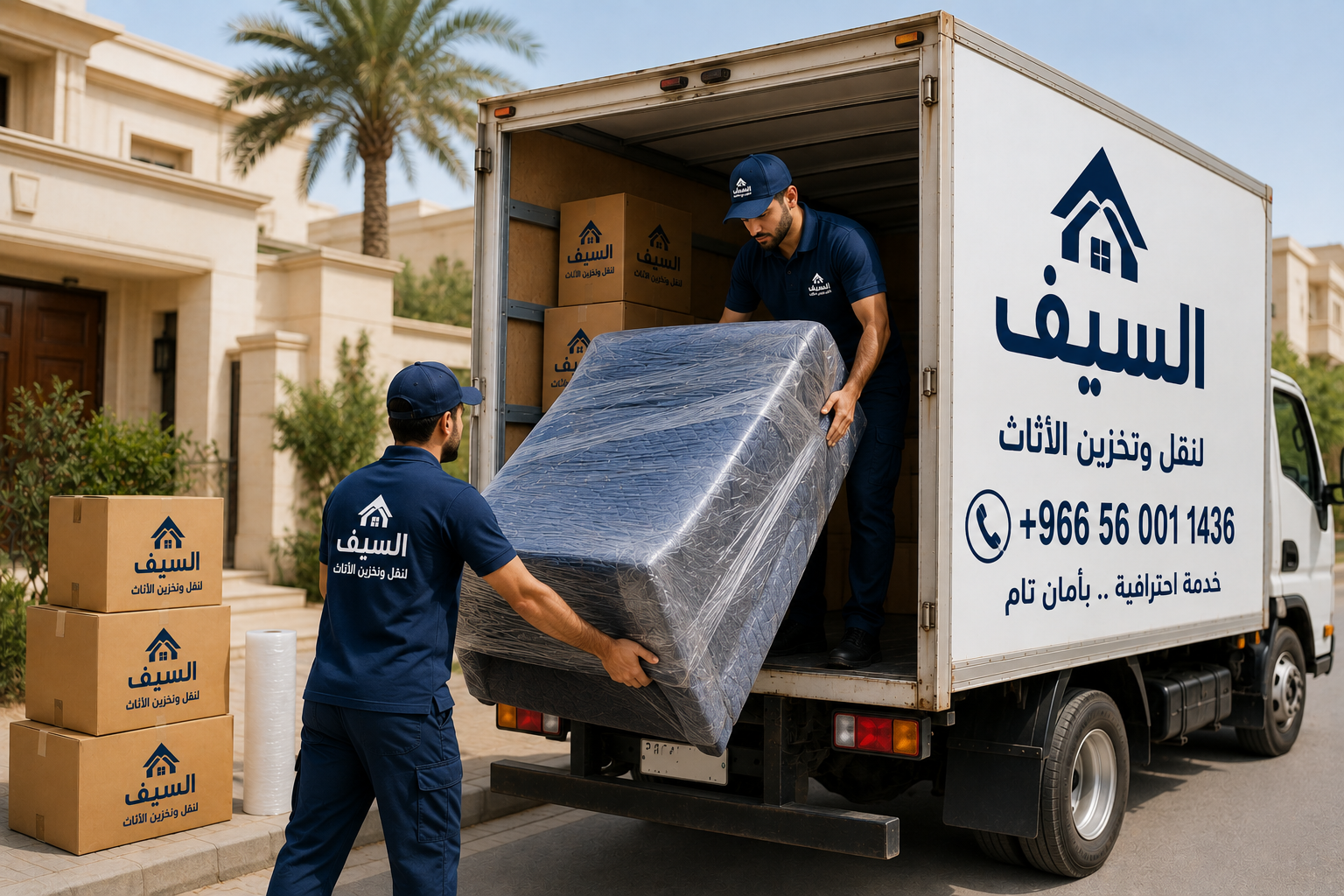 نقل عفش وتخزين اثاث بالرياض